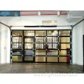 Automatic Tempered Glass / Organic Glass Sectional Doors